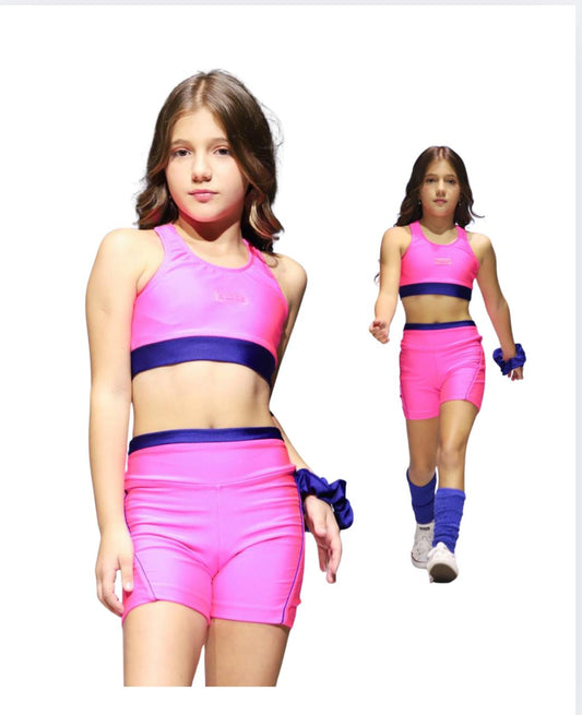 Conjunto Due kids – Conforto e Estilo para as Pequenas Atletas!