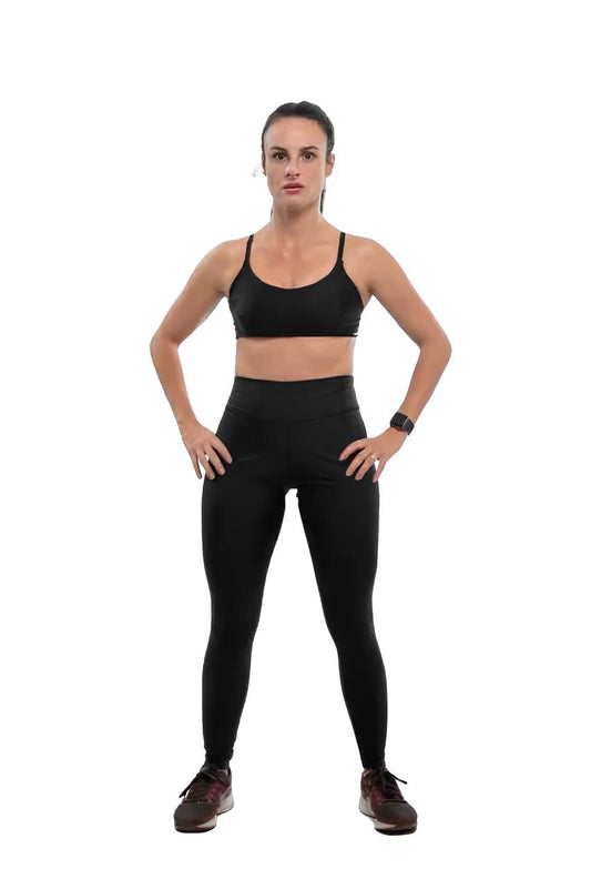 Calça Legging Bela Preta: Desempenho em Cada Movimento